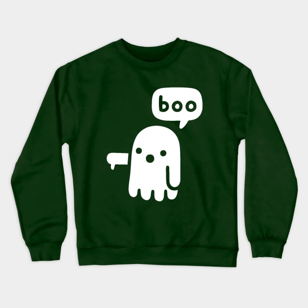 BOO Crewneck Sweatshirt by sharontaylor